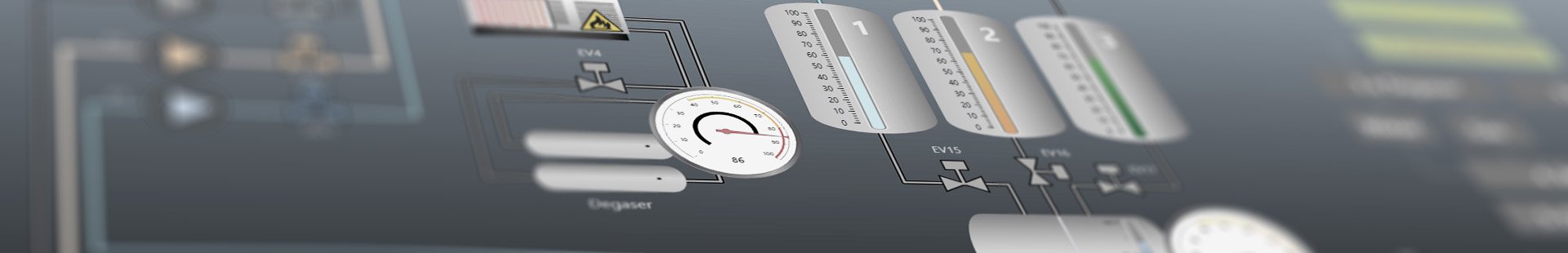 Scada-system screen